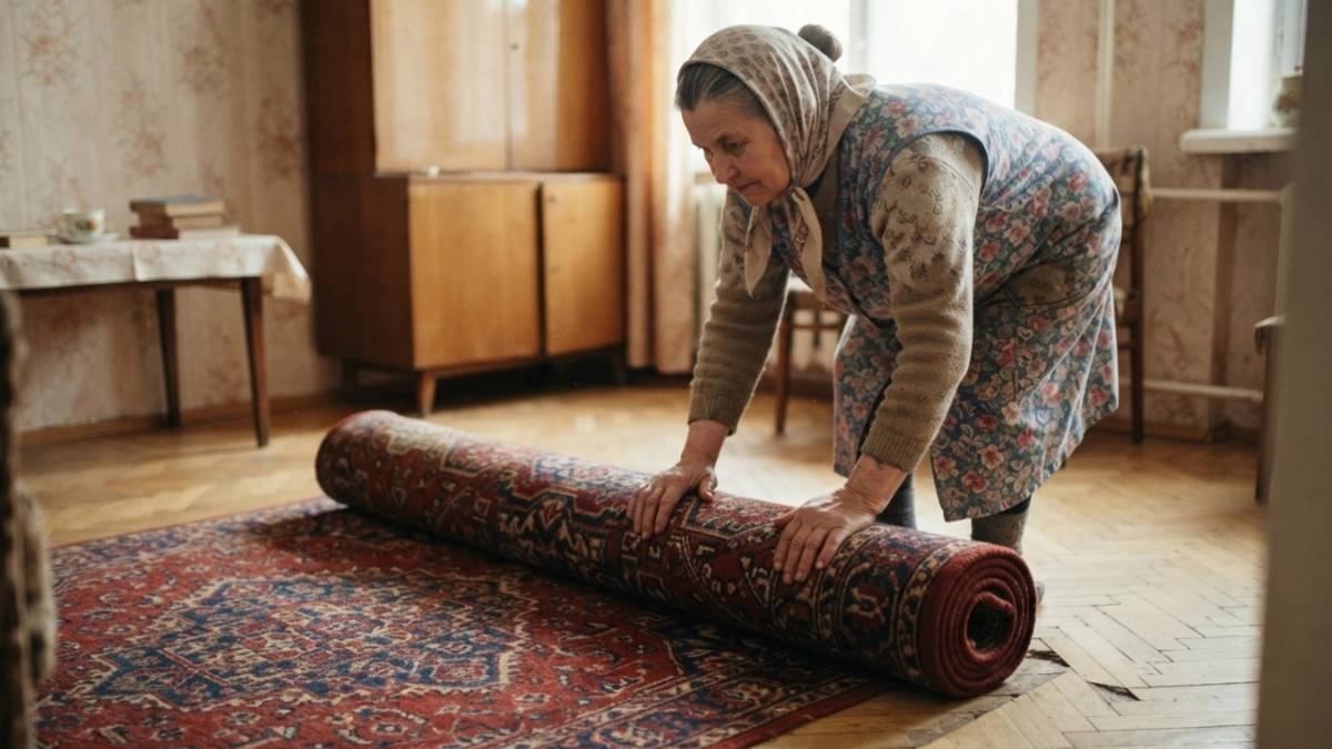Тяжеленные ковры-пылесборники — мохнатый привет из прошлого: на Ozon нашлось 5 лёгких замен — моются без церемоний и пол выглядит дороже