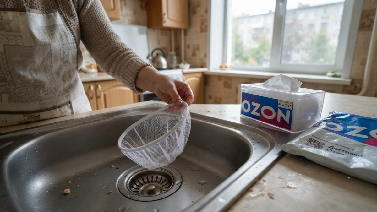 Хозяйки оказались умнее сантехников: скупают на Ozon крошечные пакетики по 200 штук — про засоры можно забыть