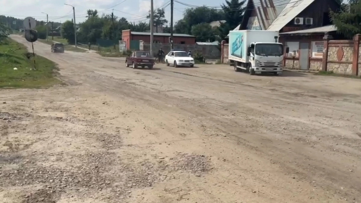 Подрядчик из Иркутска не вышел на ремонт дороги в Усолье-Сибирском