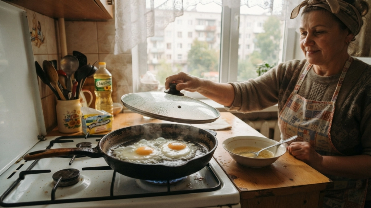 Жарю не на масле и не на сале: 3 ложки на сковороду — яичница нежнее суфле