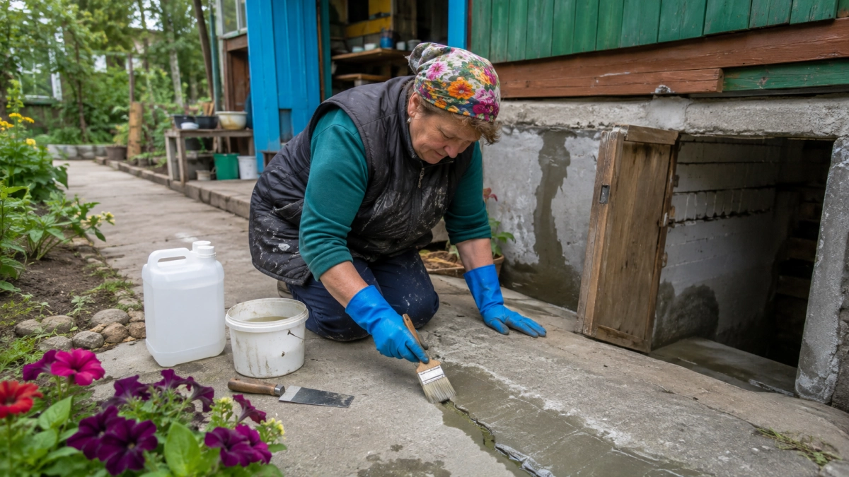 Дачники скупают жидкое стекло канистрами: мажут дорожки, подвалы, заделывают трещины — и еще 3+ полезных применения