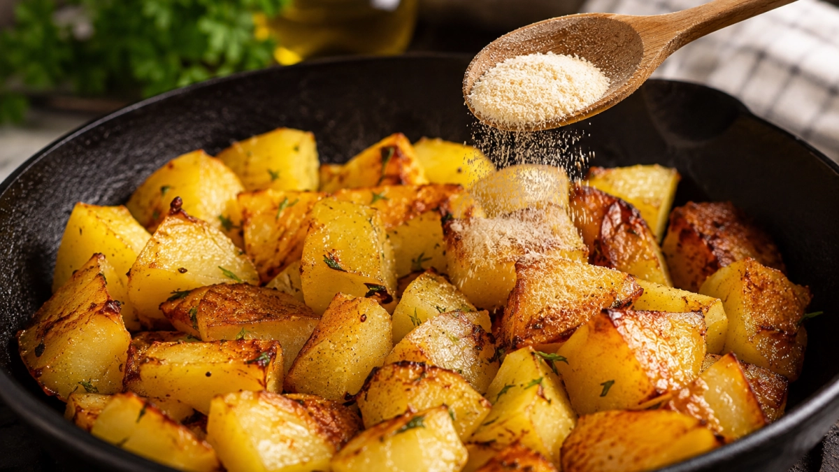 1 ложка при жарке — и картошка вкуснее, чем у бабушки в Белоруссии: корочка хрустит громче яблок, а внутри нежный крем