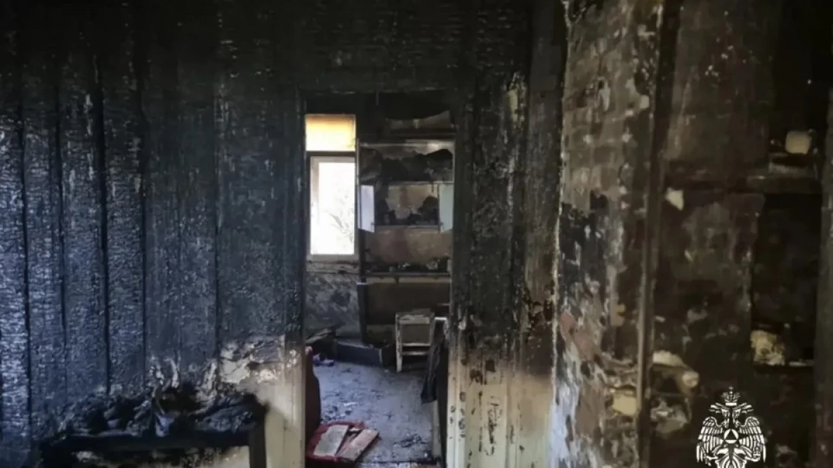 В Иркутской области при пожаре обнаружено тело хозяйки дома