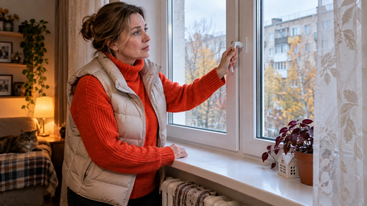 Из пластиковых окон дует как из щели в сарае: 10 минут осенью — и зимой возле подоконника больше не гуляет холод