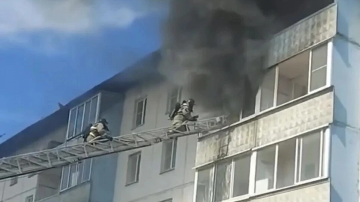При пожаре в Усольском районе спасли трёх человек