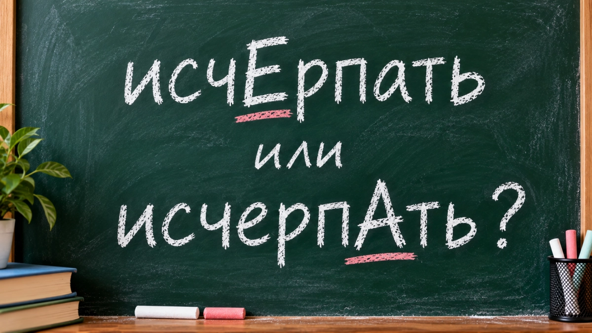 Это слово ломает мозг даже отличникам: где ставить ударение в слове «исчерпать» — проверьте себя за 5 секунд