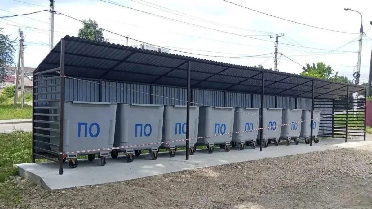 В Иркутской области насчитали 584 новые площадки под мусорные контейнеры