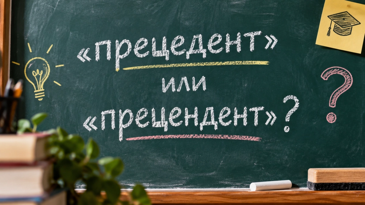 Это слово заставляет краснеть даже отличников: «прецедент» или «прецендент» — пройдите тест по русскому языку
