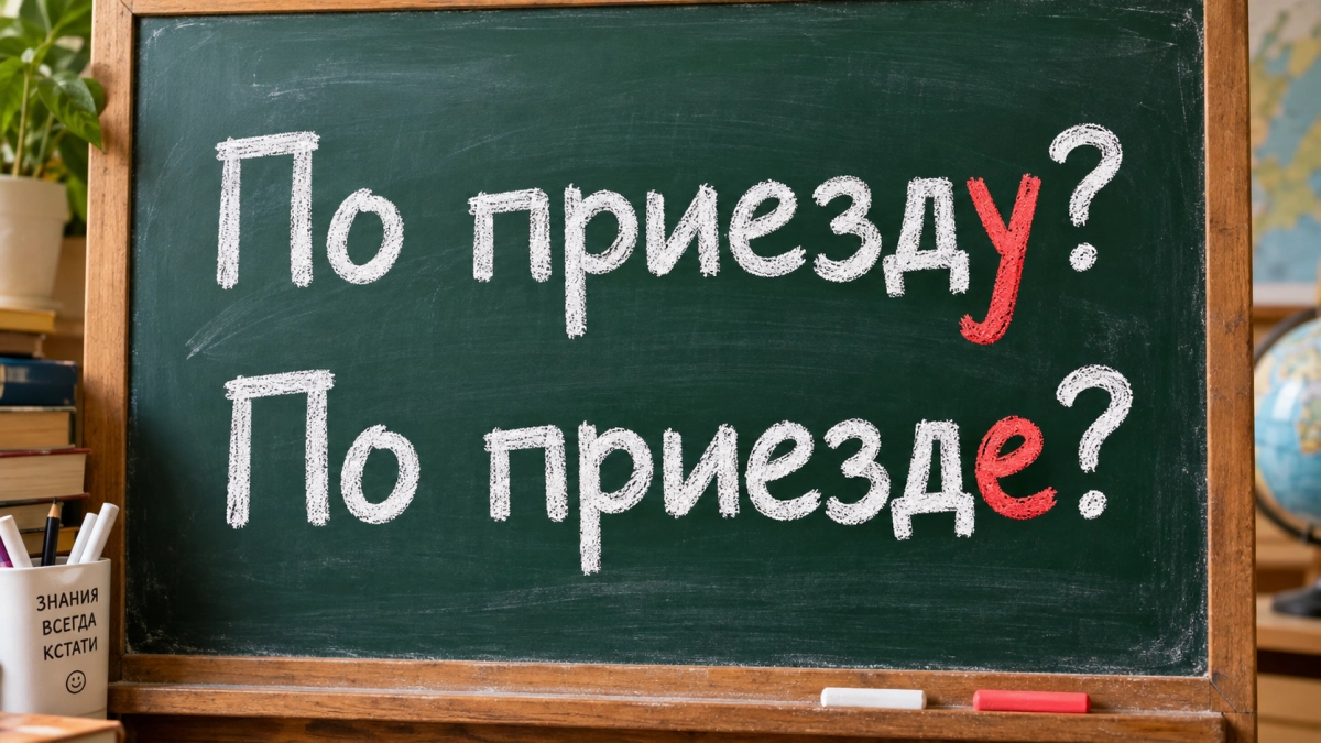 Не иссохли ли ваши извилины? «По приезду» или «по приезде» — пройдите школьный тест по русскому языку