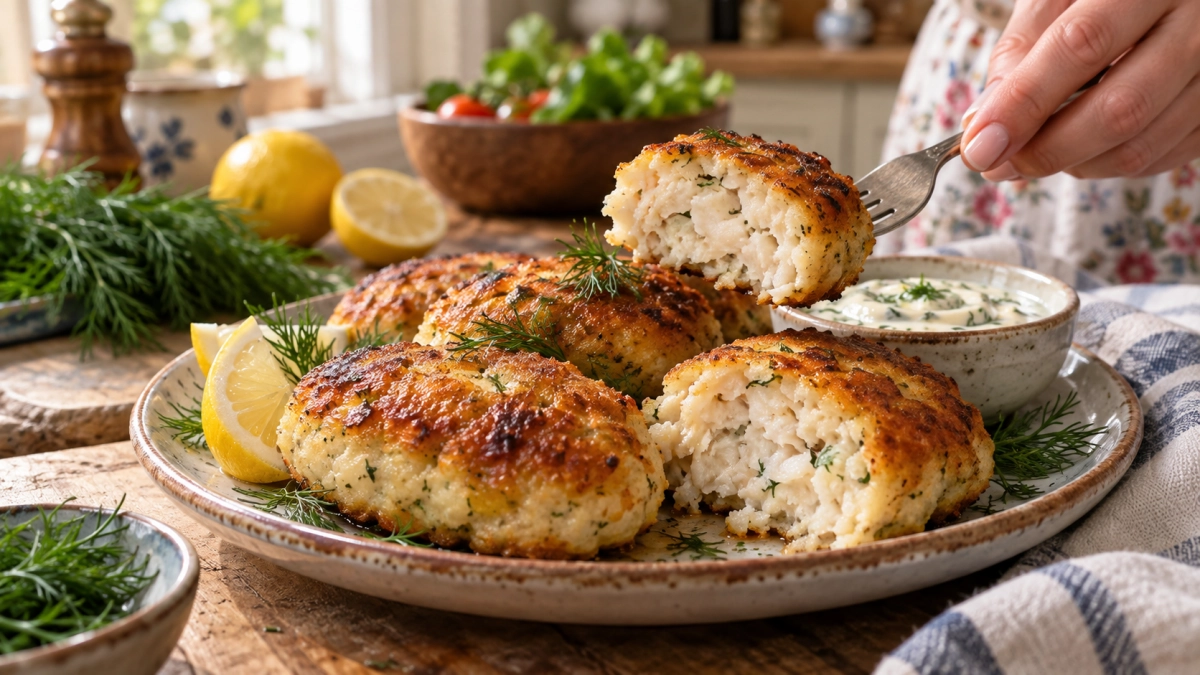 Рыбные котлеты теперь готовлю чаще мясных: 1 ложка в фарш — и от рыбного запаха не остаётся следа, а текстура нежная, как суфле