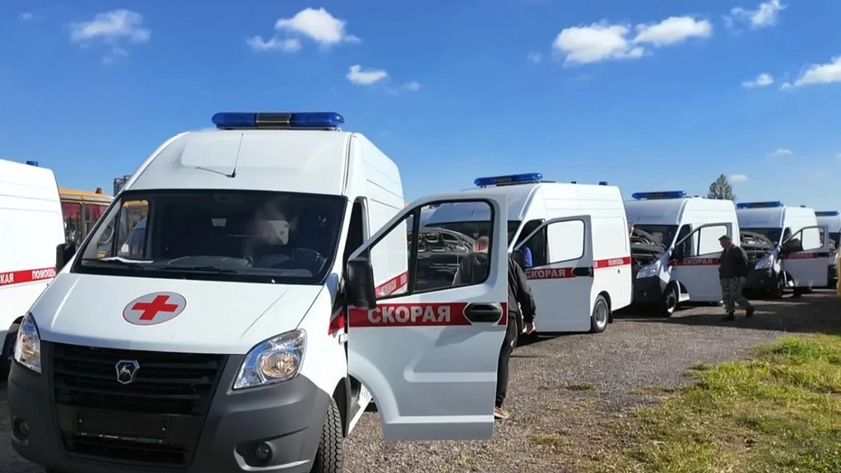 В Иркутскую область поступили новые машины скорой помощи