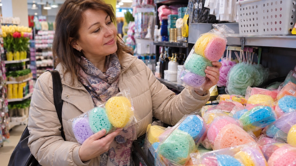 Спонжики для умывания из Fix Price за 69 рублей скупаю пачками, но не для лица: нашла им 10 хитрых применений по всему дому