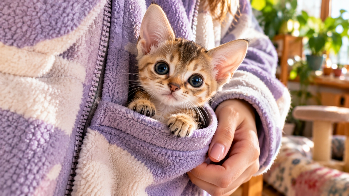 Помещаются в кармашек: 5 пород кошек, которые остаются котятами на всю жизнь
