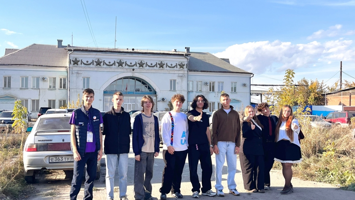 В Усолье-Сибирском юные атомщики побывали на площадке бывшего “Химпрома”