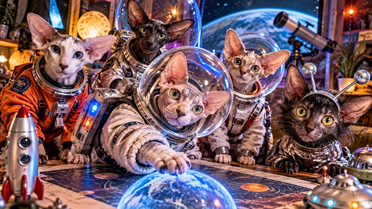 Не кошки, а маленькие пришельцы: 5 пород кошек с самой необычной внешностью