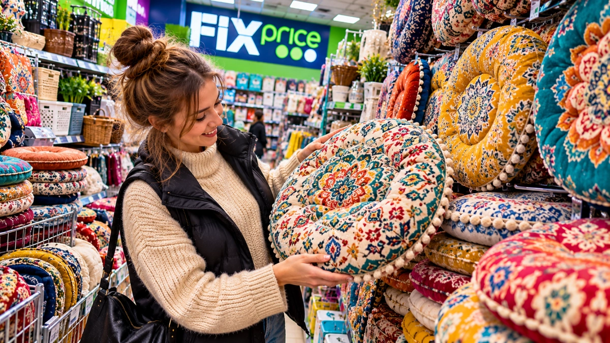 Марокканские сидушки из Fix Price сгребаю по 5 штук, но не для посиделок: дома превращаю в «восточный люкс» за копейки