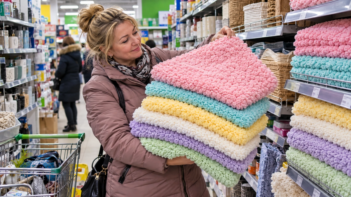 В Fix Price набрала целую стопку «ковриков-барашков»: дома превратила их в 3 роскошные вещи — словно из дорогого бутика