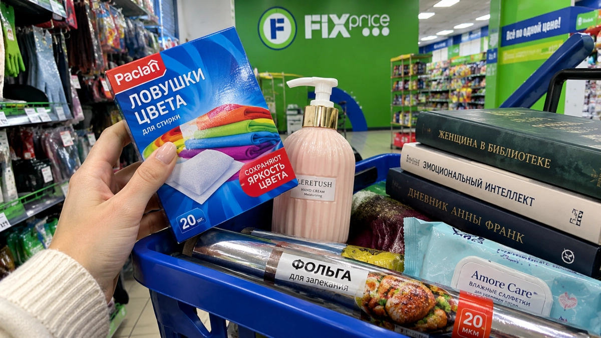 В Fix Price эти 5 вещей хватаю без раздумий: одна спасает стирку, другая — кухню, третья всегда лежит в сумке