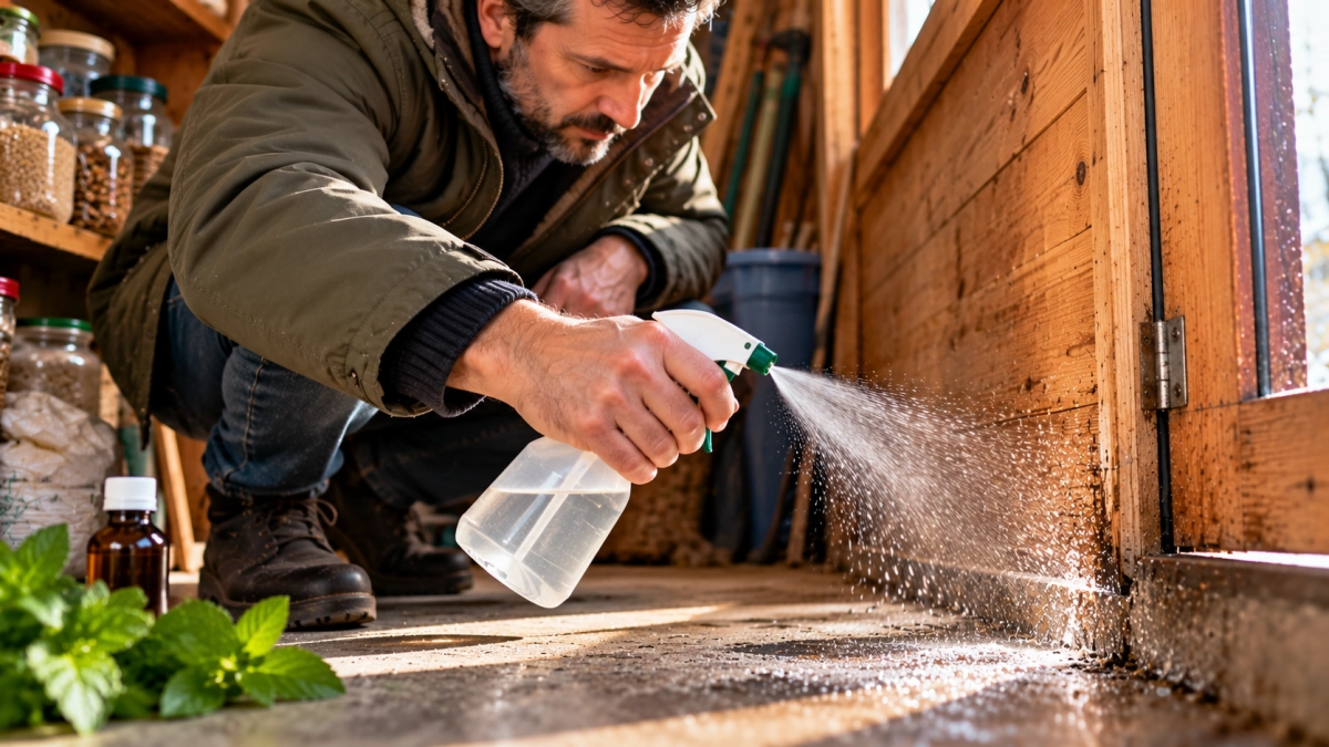 Мышей на даче больше не травлю ядом: 5–7 капель в стакан воды — и хвостатым нахлебникам дом и сарай уже до лампочки