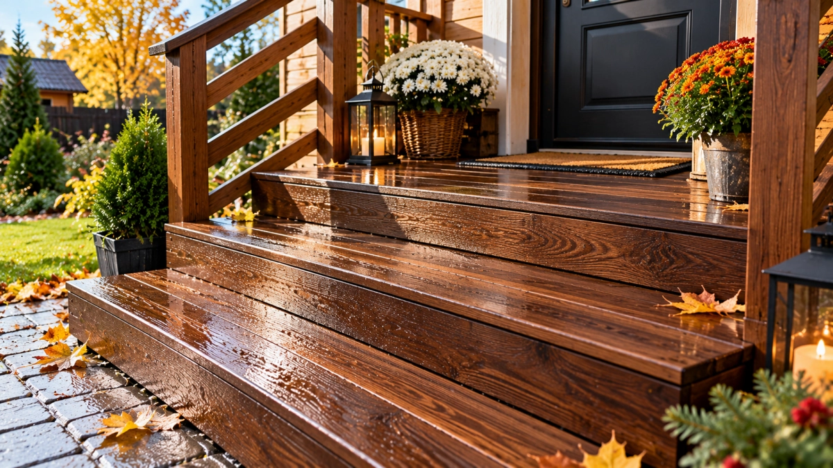 Лиственницу для крыльца больше не покупаю: есть древесина получше — сырость нипочём, ливни и сугробы не страшны