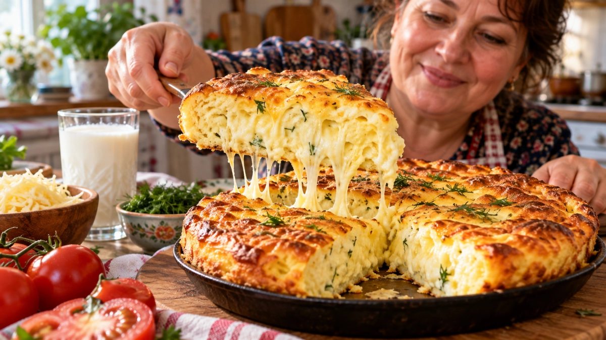 Лью стакан кефира в тёртый сыр: жарю пышную «суфлешку» на завтрак — вкуснее хачапури и пиццы, домашние по 3 раза просят добавки
