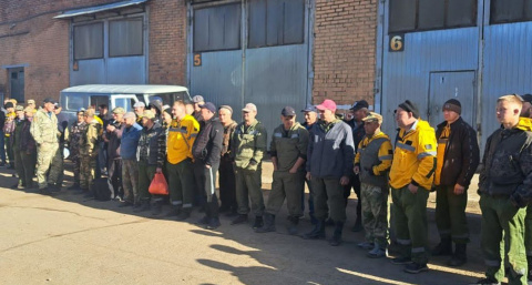 Иркутская область помогает соседям в борьбе с огненной стихией