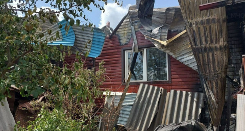 Пожилая женщина пострадала в Усольском районе, дом уничтожен пожаром