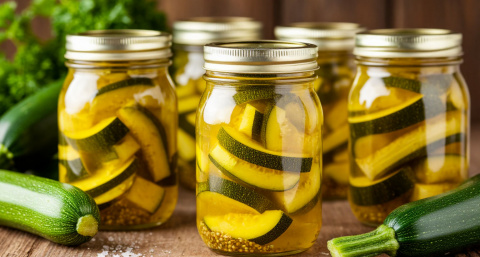 Мариную кабачки в горчице по-новому: легкий рецепт вкуснейшей заготовки на зиму