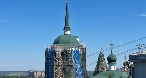 Спасская церковь в Иркутской области обретает второе дыхание