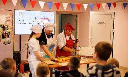 Усольские школьники узнали о студенчестве на встрече “Код будущего”