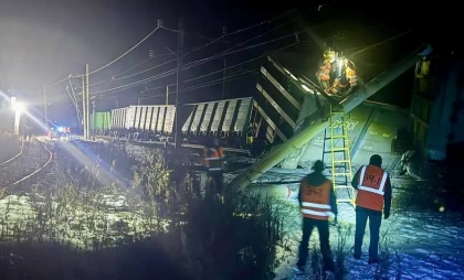 В Иркутской области 20 железнодорожников наказали после схода поезда с рельсов
