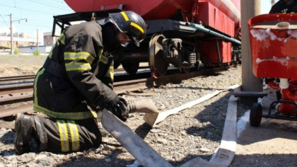 В Иркутской области железнодорожники подготовили спецсоставы для борьбы с огнем